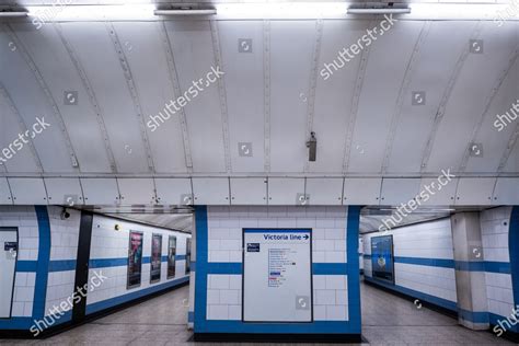 Deserted Green Park Tube Station Editorial Stock Photo Stock Image