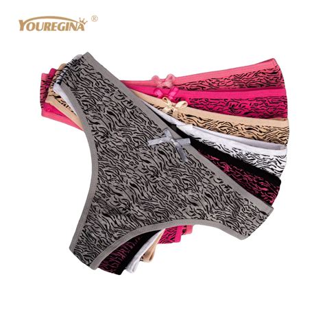 Buy Youregina Women Sexy Leopard Print Panties