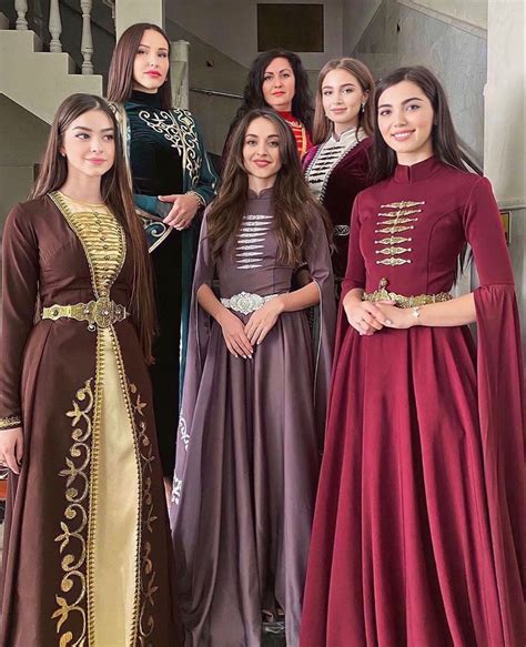 Circassians In Traditional Dresses Artofit