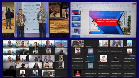 Pemkot Ambon Ikuti Evaluasi Implementasi Smart City Ini Harapannya