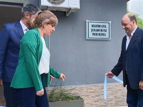 Pichi Huinca celebró su Centenario con nuevo Juzgado de Paz