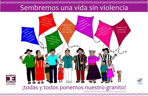 Campa A Sembremos Una Vida Sin Violencia Consorcio Para El Di Logo