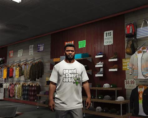 Gta V Online Logo T Shirt For Franklin Gta5