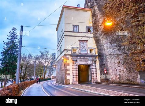 Salzburg Austria March 1 2019 Klausentor Is One Of The Most