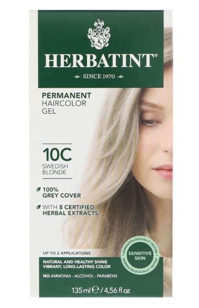 Herbatint Permanent Herbal Haircolor Gel C Swedish Blonde Source
