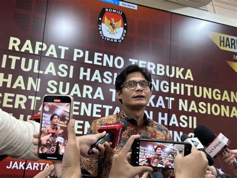 KPU Segera Selesaikan Rekapitulasi Suara Provinsi Jabar Dan Maluku