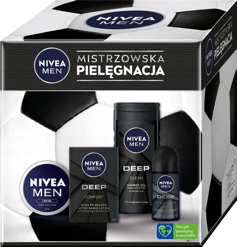 Zestaw kosmetyków dla mężczyzny Nivea Zestaw prezentowy Deep comfort