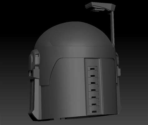 Bo Katan The Mandalorian Version Helmet Ready For 3d Print 3d Model 3d Printable Cgtrader