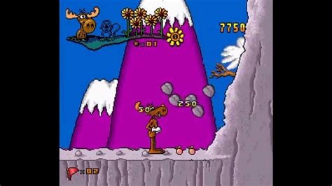 The Adventures Of Rocky And Bullwinkle And Friends Snes Gameplay