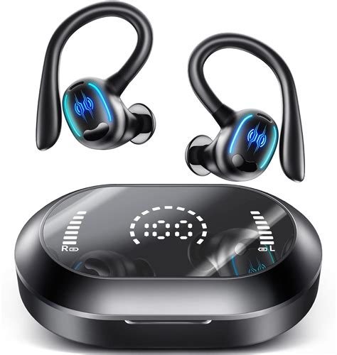 ORZ Audífonos inalámbricos Bluetooth 5 3 Hi Fi Estéreo Cascos