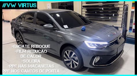 Novo Vw Virtus Engate Reboque Ppf Tapete De Borracha Youtube