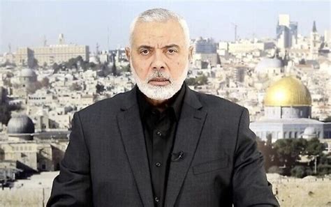 Ismaïl Haniyeh acteur de paix au Moyen Orient Ops Blogs The