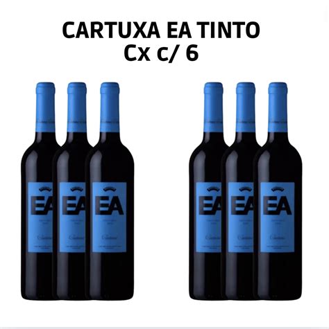 Cartuxa Ea Tinto Portugal Ml Caixa C Garrafas Vinhos Rica