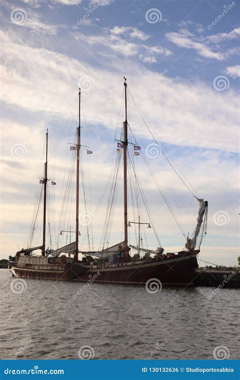 Enkhuizen The Netherlands October 12th 2018 Traditional Dutch Sail