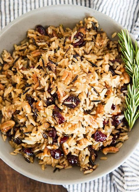 Cranberry Pecan Wild Rice Pilaf Like Mother Like Daughter