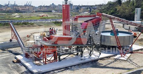 Stationary Soil Washing Plant For Hydrocarbon Dsw