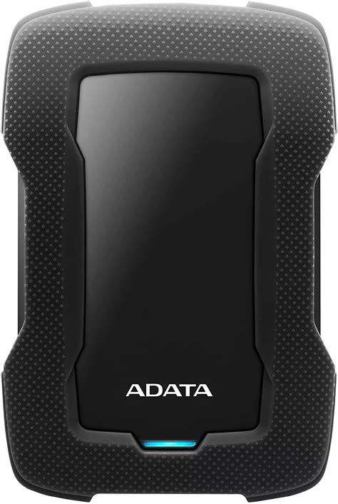 Disco Externo Adata Hd Tb Negro Usb Soporta Golpes Y Caidas