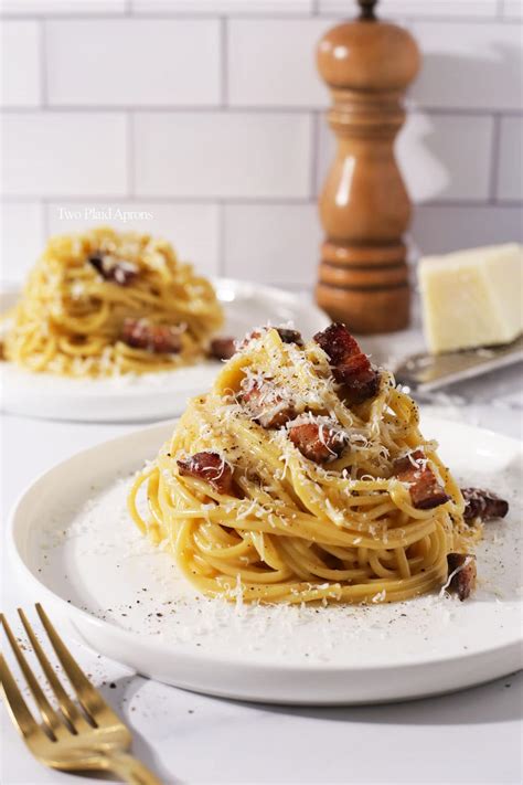 Easy Spaghetti Carbonara Recipe Without Cream Cheese | Deporecipe.co