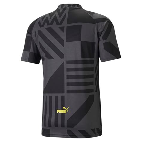 Maillot Avant Match Dortmund Gris Jaune 2022 23 Sur Foot Fr