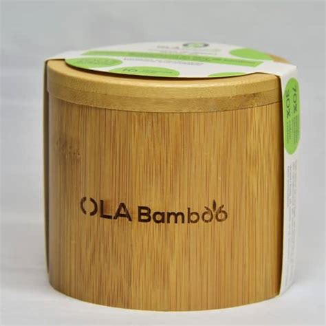 Coffret Recharge Tampons D Maquillants R Utilisables De Ola Bamboo