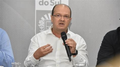 O Governador Em Exerc Cio Barbosinha Inaugura Unidade Da Sanesul Em Itapor