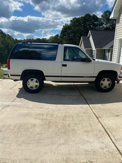 1994 Chevrolet Blazer Suv White K1500 For Sale