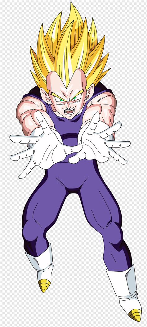 Vegeta Goku Majin Buu Cell Super Saiya Dragon Ball Purple Fictional