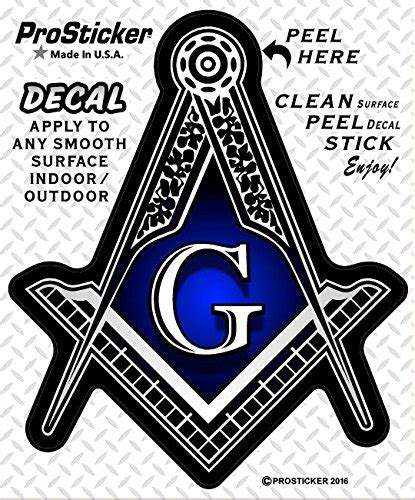Buy Prosticker 126v One Masonic Series Shriner Fez Freemason Compass