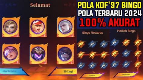 UPDATE DAFTAR SEMUA POLA KOF 97 BINGO 2024 TERBARU POLA DI JAMIN DAPAT