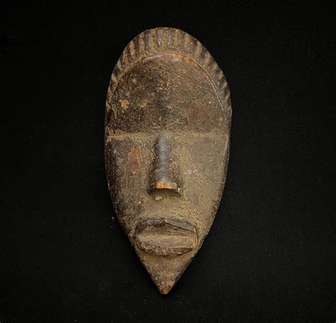 Lot A Fine Old Dan Passport Mask Ivory Coast