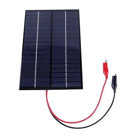 Waterproof Solar Panel W V Polycrystalline Board Outdoor Portable