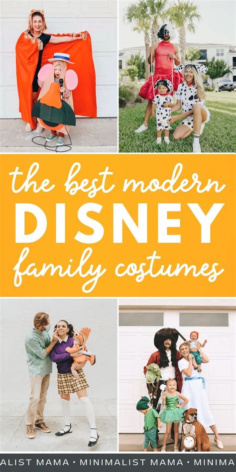 Searching for cute family Halloween costumes and ideas? These Disney ...