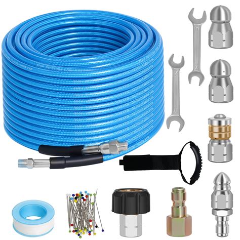 Mua 100 FT Sewer Jetter Kit For Pressure Washer 5800PSI Water Jet