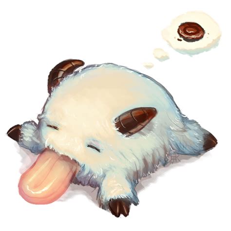 Lol Sleepy Poro By Cubehero On Deviantart