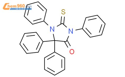 54624 96 3 4 Imidazolidinone 1 3 5 5 tetraphenyl 2 thioxo CAS号 54624