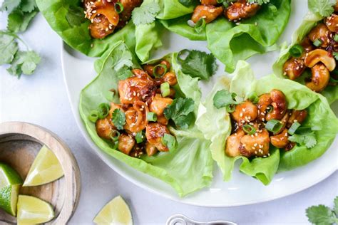 Simply Scratch Thai Cashew Chicken Lettuce Wraps Simply Scratch