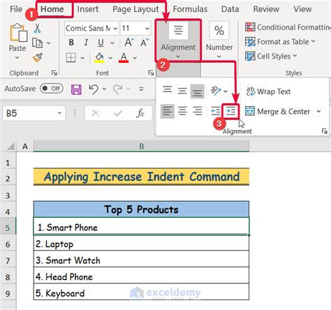 How To Insert Tab In Excel Cell 4 Easy Ways Exceldemy