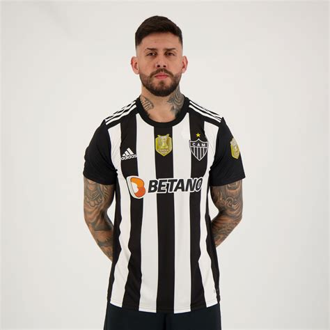 Camisa Adidas Atl Tico Mineiro I Campe O Brasileiro Patch