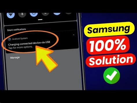 Fix Charging Connected Device Via Usb Problem Samsung Other Device