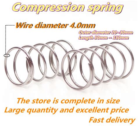 Sus Wire Diameter Mm Compression Spring Outer Diameter Mm