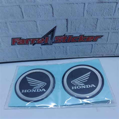 Jual Stiker Sticker Emblem Honda Timbul Cm Shopee Indonesia