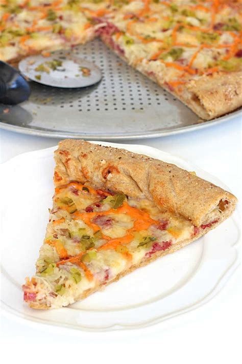 Reuben Pizza - The BakerMama