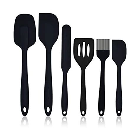 Silicone Spatula Sets Spatulas Silicone Heat Resistant Kitchen Silicone