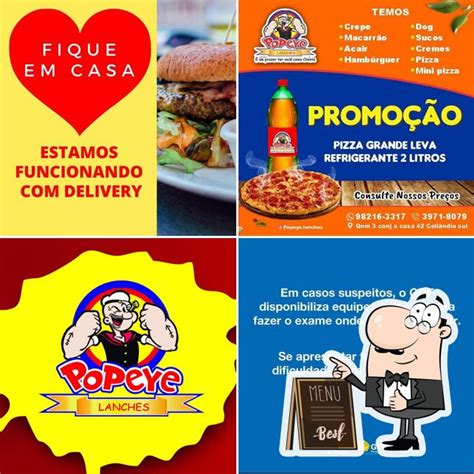 Popeye Lanches pub Bar Brasília Avaliações de restaurantes