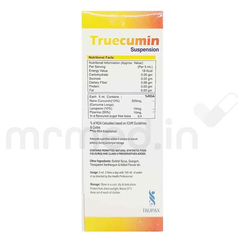 Buy Truecumin Syrup 200ml Online Uses Price Dosage Instructions