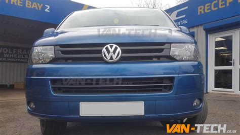 Vw T With Fitted With Side Bars Grille And Sportline Bumper Van Tech