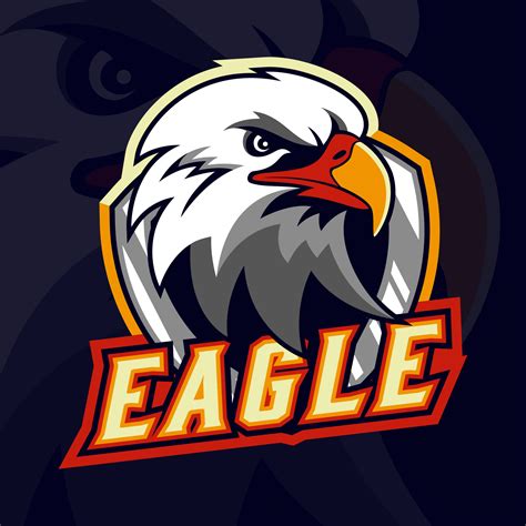 Eagle mascot logo 24596442 Vector Art at Vecteezy