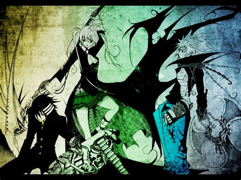 Soul Eater Hd Wallpaper A Dynamic Anime Adventure