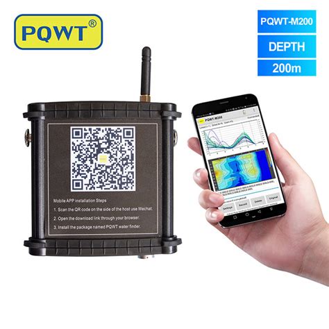 Pqwt M Water Detection Machine Mobile Phone Underground Water