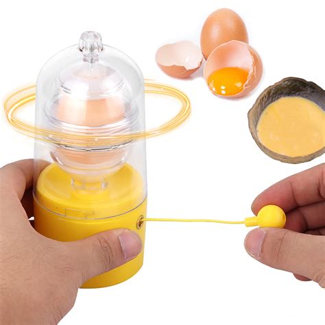 Egg Scrambler Shaker Hand Egg Maker Eggs Yolk White Mixer Beaters ...